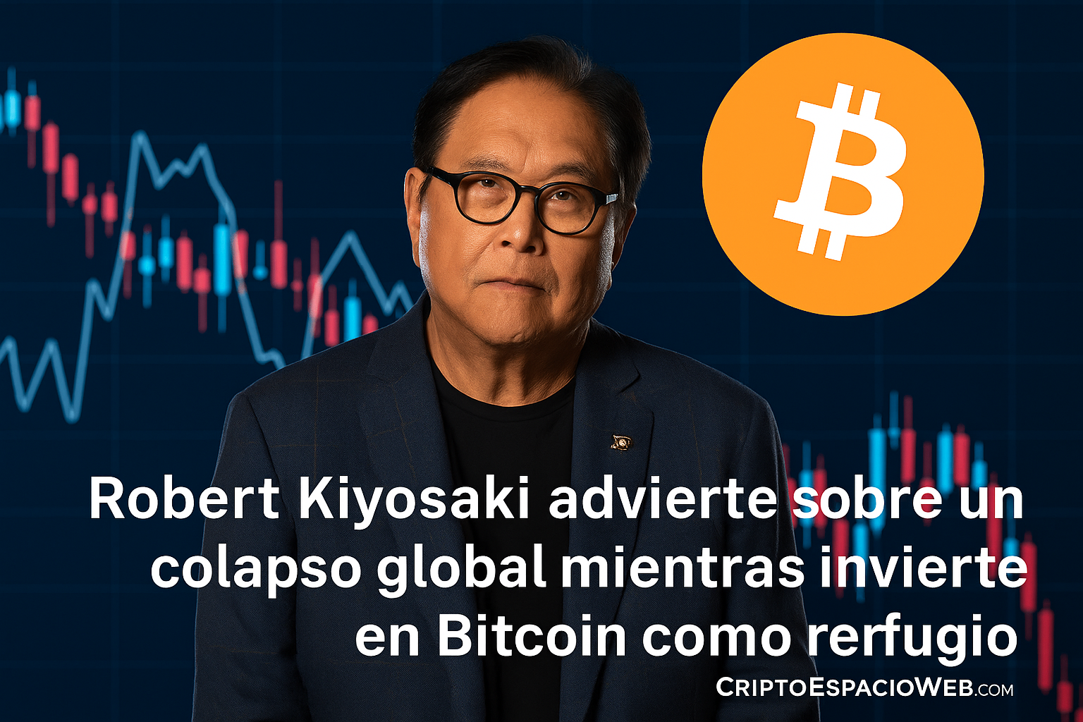 Robert Kiyosaki: advierte un posible colapso global y confirma que está comprando más Bitcoin Robert Kiyosaki: advierte un posible colapso global y confirma que está comprando más Bitcoin