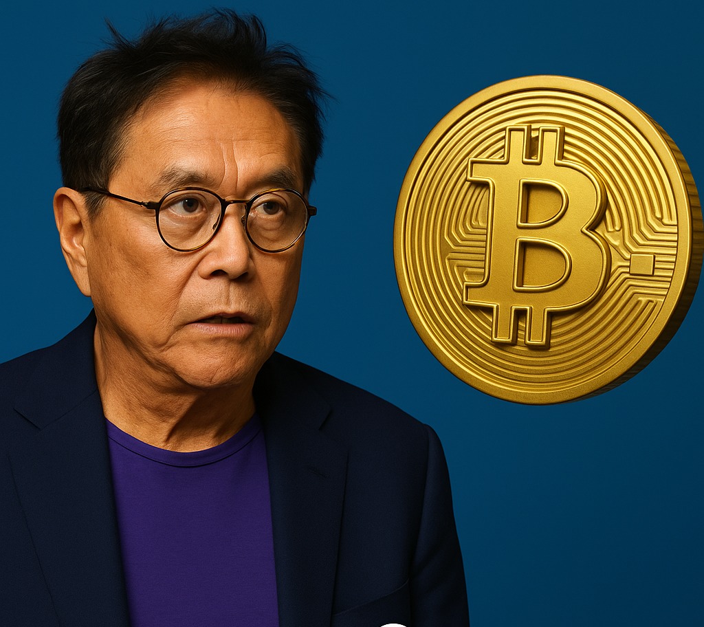 Robert Kiyosaki analiza Bitcoin como activo refugio en medio de un contexto financiero incierto.