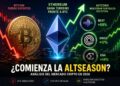 ¿Comienza la altseason? Ethereum gana terreno mientras Bitcoin pierde soportes