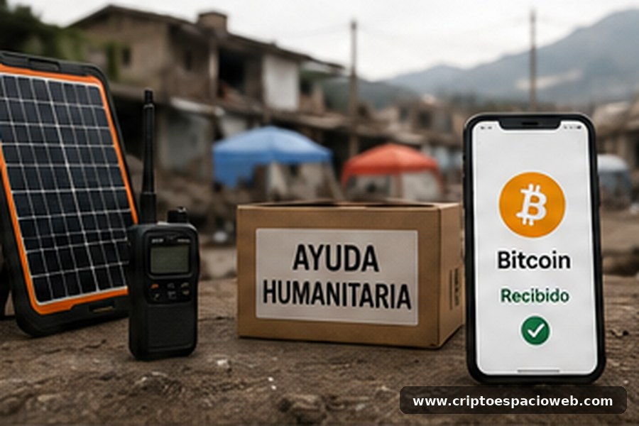 Infraestructura blockchain y las criptomonedas con energía alternativa durante una emergencia